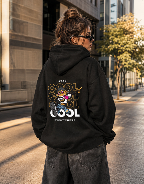 Stay Cool oversized hoodie